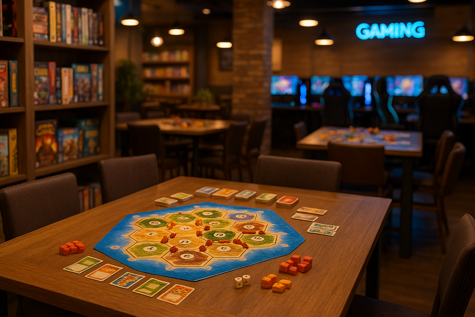 Sfeervolle ambiance en interieur van CafePlay